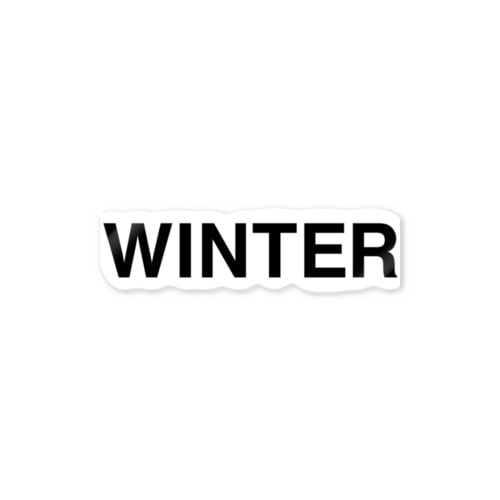 WINTER-ウインター- Sticker