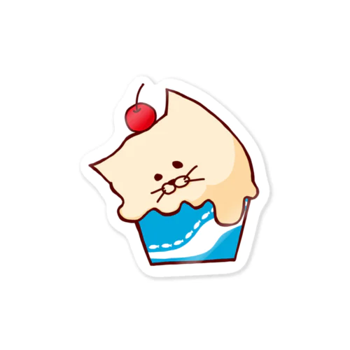 かっぷにゃいすくりーむ Sticker