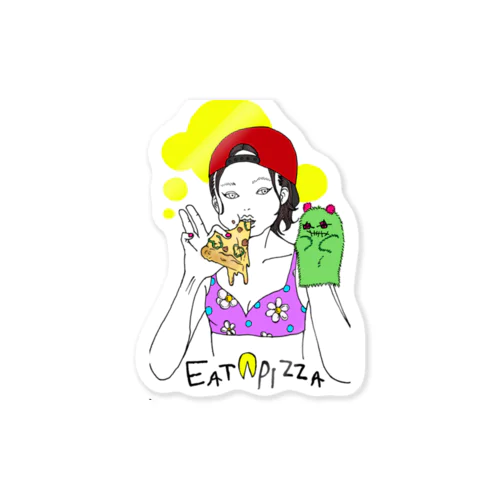 イートピザ Sticker