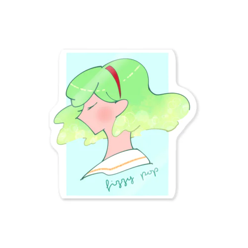 fizzy pop メロンソーダ Sticker