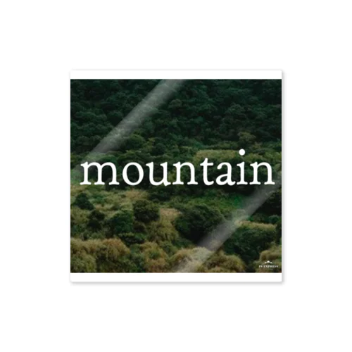 mountain ステッカー