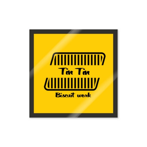 Biscuit work Sticker