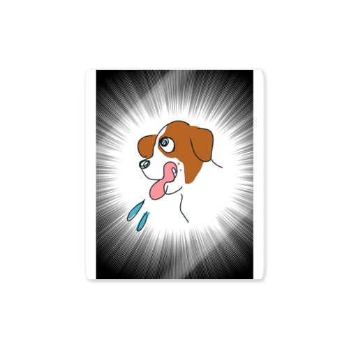 びっくりビーグル Sticker