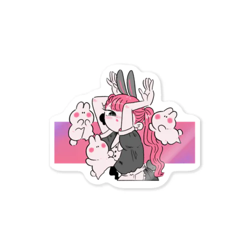 bunny Sticker