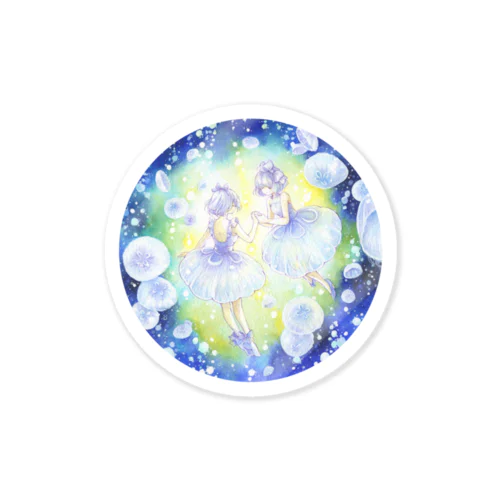 くらげのドレス Sticker