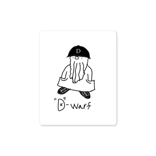 D-warf ステッカー Sticker