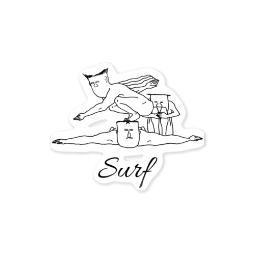 SURF Sticker