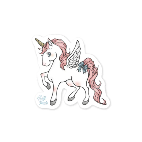 PEGACORN_prettyvacant Sticker