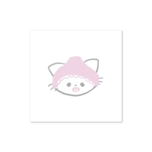 ぱんつを履いた猫 Sticker