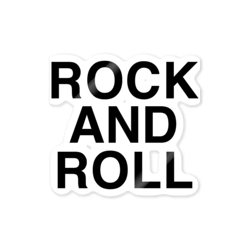 ROCK AND ROLL-ロックアンドロール- ステッカー