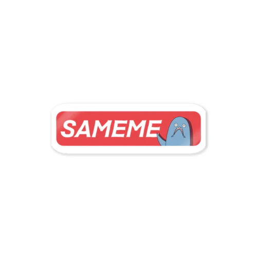 SAMEME ステッカー