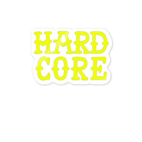 Hardcore Sticker