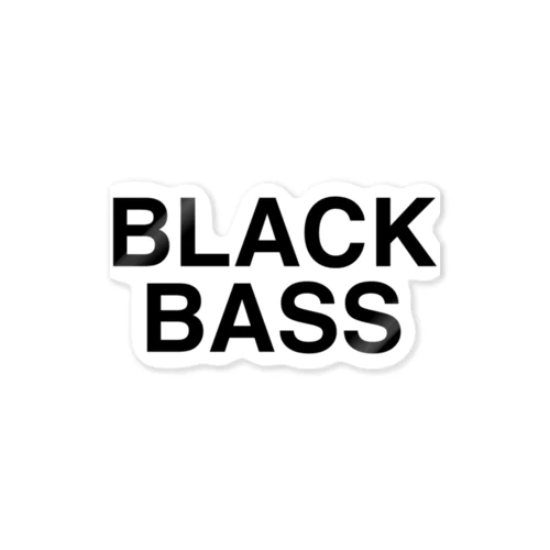 BLACK BASS-ブラックバス- 스티커