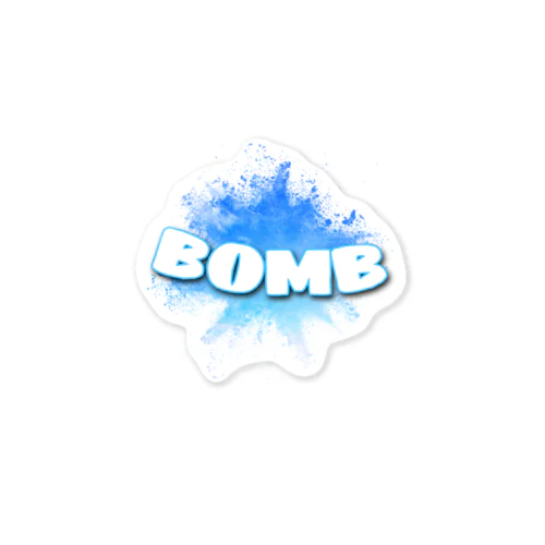 BOMB ステッカー