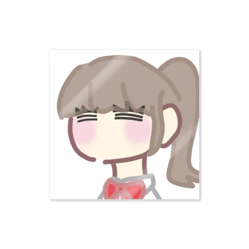 ミニキャラ女の子 Sticker