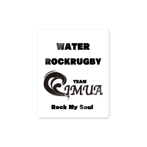 ROCKRUGBY  team IMUA ステッカー