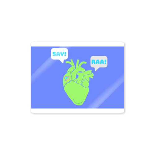 ぱーろう Sticker