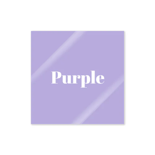 Purple Sticker