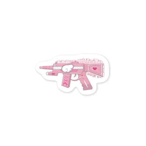 あの子のデコ銃 Sticker