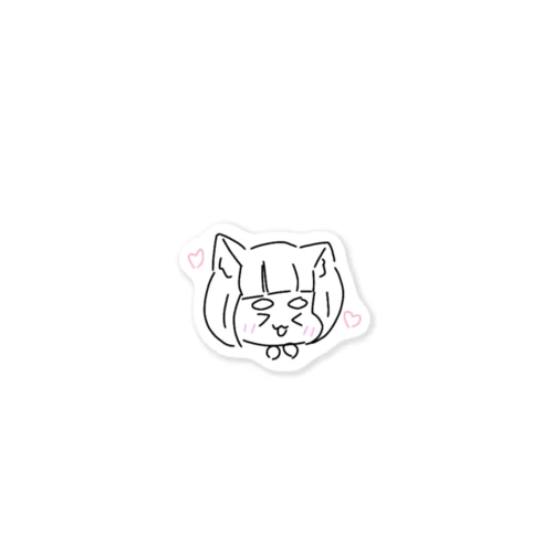 もちみちゃんシール Sticker