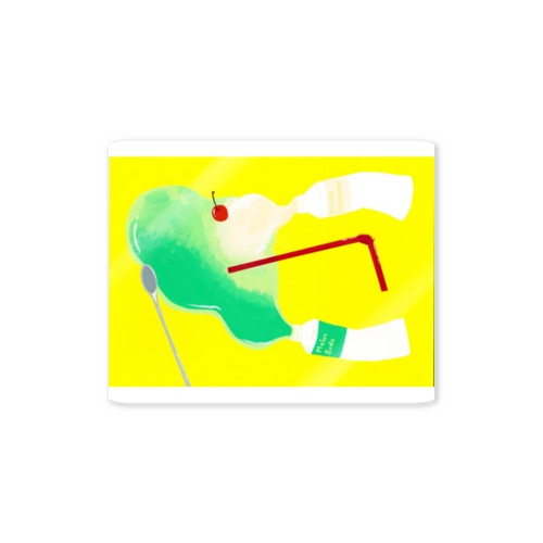 絵の具クリームソーダ Sticker