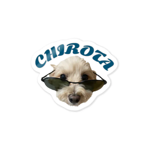 FUNKY DOG “CHROTA” Sticker
