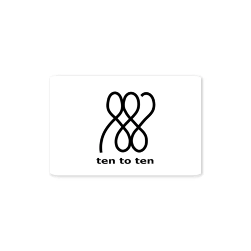 tentoten.npo Sticker