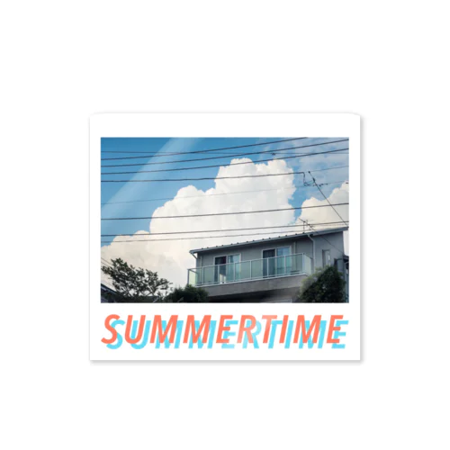 SUMMERTIME ステッカー