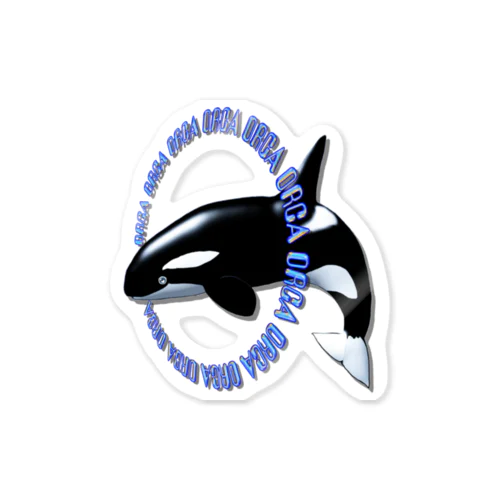 ORCA シャチ ステッカー