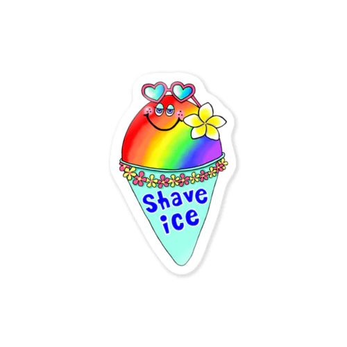 aloha❣️ Shave♡ice ステッカー