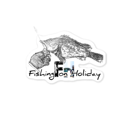 FishHoliday カサゴステッカー Sticker