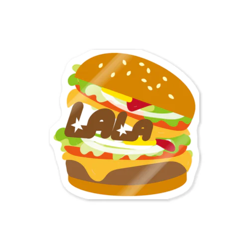 LaLaハンバーガー Sticker