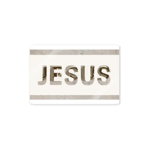 Jesus Sticker