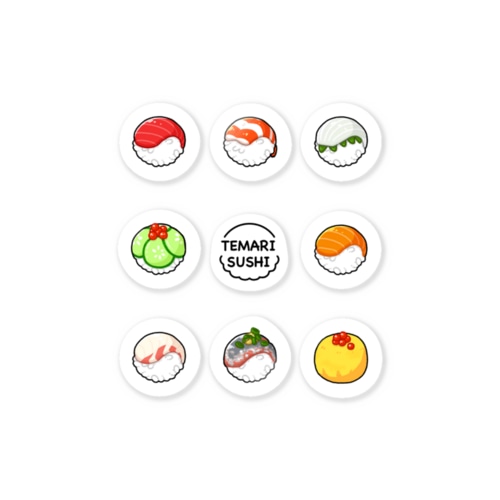 手まり寿司 Sticker