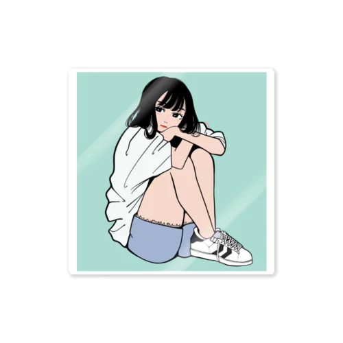 残暑少女 Sticker