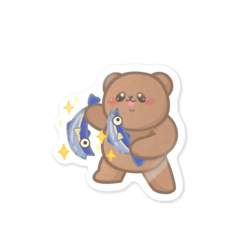 Fighter★bear・斬 Sticker