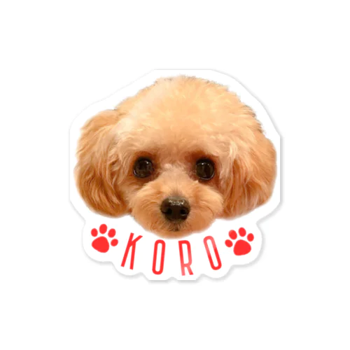 KOROくんレッド Sticker