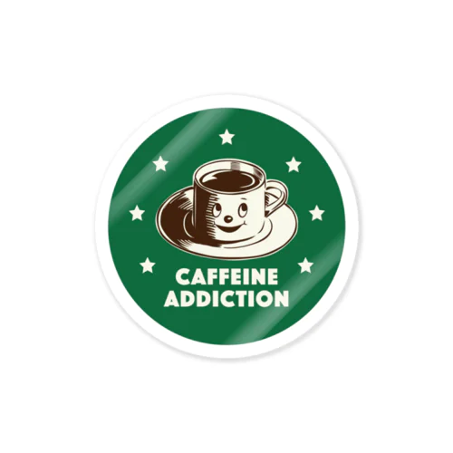 カフェイン中毒 Sticker