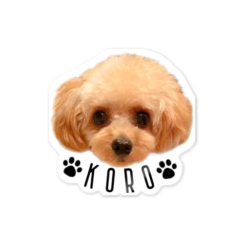 KOROくんブラック Sticker