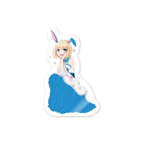 饂飩之ミコアイテム Sticker