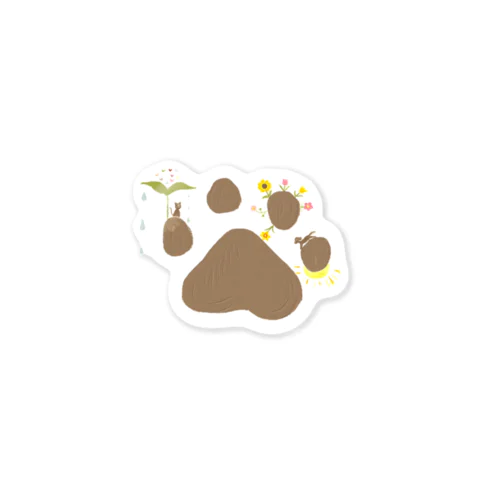 Paw's paw 🐾 Sticker