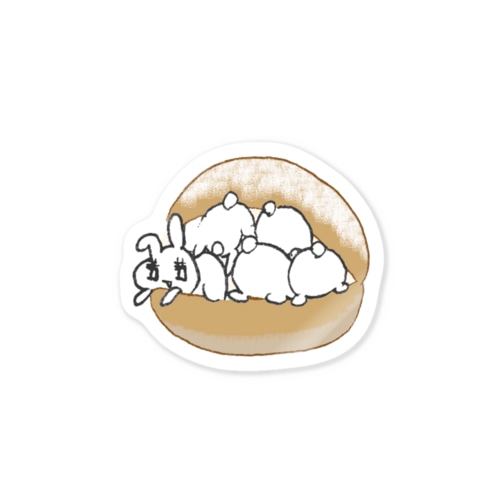 うさトッツォ（おしりver.） Sticker