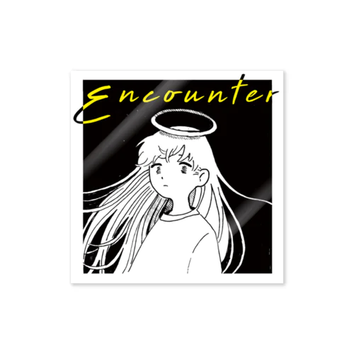 encounter. Sticker