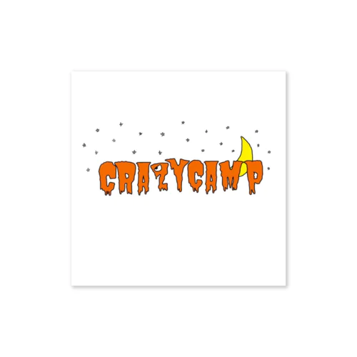 CREZY CAMP Sticker