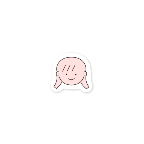 女の子 Sticker