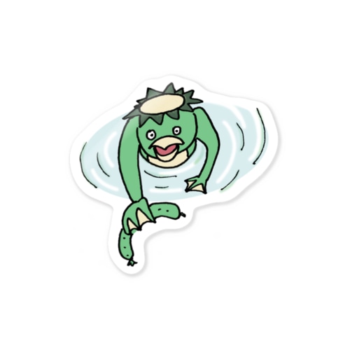 あ・かっぱ Sticker