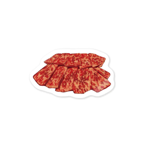 焼く前のお肉2 Sticker