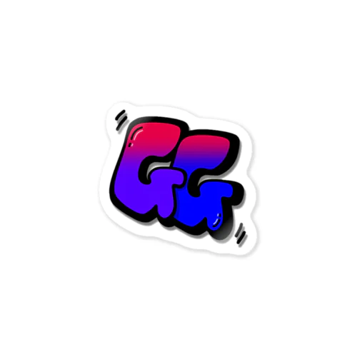 GG(Good Game) Sticker