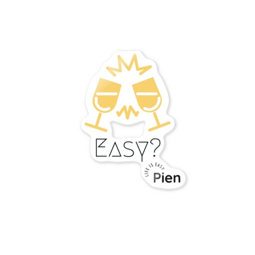 EASY? Sticker