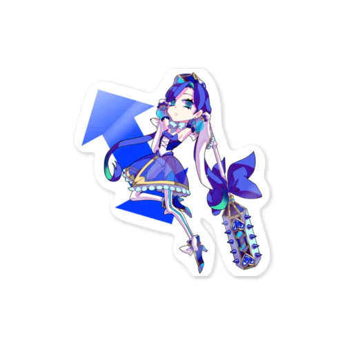 まほうしょうじょSu Sticker